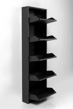 KARE Schuhkipper Caruso 5-er Schwarz