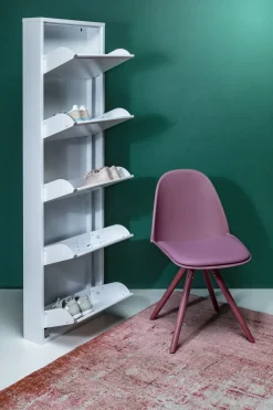 KARE Schuhkipper Caruso 5-er Weiß