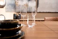 KARE Sektglas Diamond Gold Rim