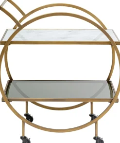 KARE Servierwagen Loft Brass