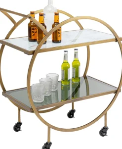 KARE Servierwagen Loft Brass