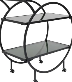 KARE Servierwagen Loft Schwarz