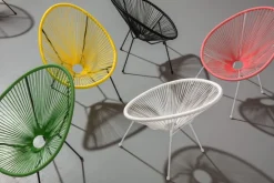 KARE Sessel Acapulco Mono Weiß