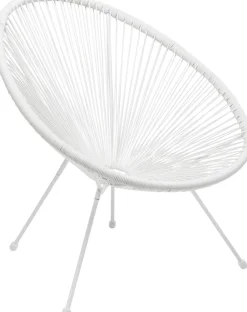 KARE Sessel Acapulco Mono Weiß