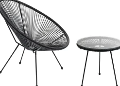 KARE Sessel Acapulco Mono Schwarz