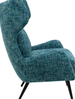 KARE Sessel Arne Hellblau