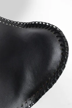 KARE Sessel California Leder Schwarz