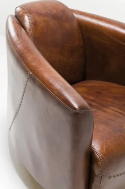 KARE Sessel Cigar Lounge Brown