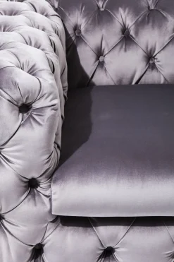 KARE Sessel Desire Silbergrau