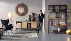 KARE Sessel Tudor Velvet Schwarz