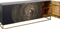 KARE Sideboard Madeira Dunkel 177x75cm