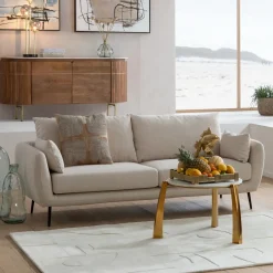 KARE Sofa Amalfi 2-Sitzer Creme 219cm