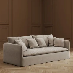 KARE Sofa Boheme 3,5 Sitzer greige 230cm