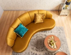 KARE Sofa Dschinn 3-Sitzer Amber 233cm