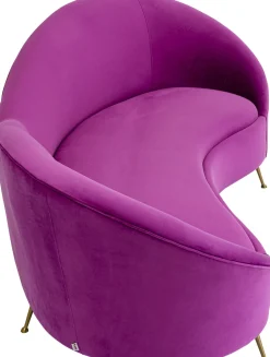 KARE Sofa Night Fever 3-Sitzer Lila