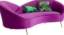 KARE Sofa Night Fever 3-Sitzer Lila