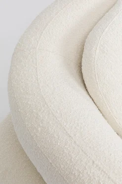 KARE Sofa Peppo 2-Sitzer Weiß 182cm