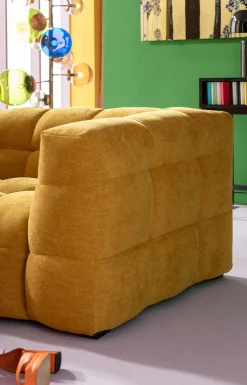 KARE Sofa 3-Sitzer Salamanca Gelb 240cm
