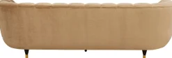 KARE Sofa Spectra Samt Amber 3-Sitzer 245cm