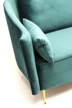 KARE Sofa Vegas Forever 3-Sitzer Petrol