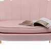 KARE Sofa Water Lily 2-Sitzer Gold Rosa