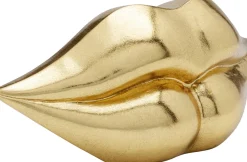 KARE Spardose Lips Gold 13cm