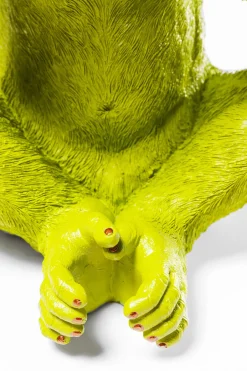 KARE Spardose Monkey Iwazaru Grün