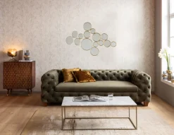 KARE Spiegel Bubbles Brass 38x93cm