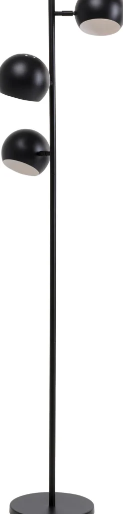 KARE Stehleuchte Calotta Schwarz 3er 151cm