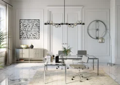 KARE Stehleuchte Lounge Satin Small Deal Econo