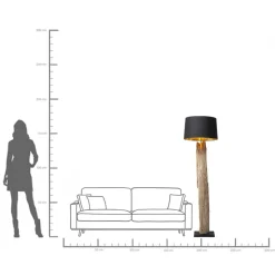 KARE Stehleuchte Nature Straight