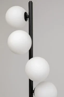 KARE Stehleuchte Scala Balls Milky Schwarz 160cm
