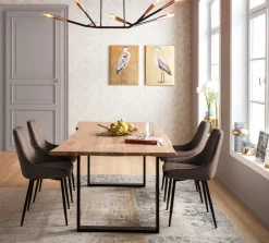 KARE Stuhl East Side Braun