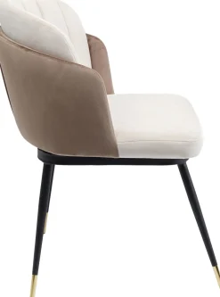 KARE Stuhl Hojas Beige