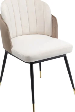 KARE Stuhl Hojas Beige