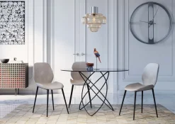 KARE Stuhl Honey Moon Grau