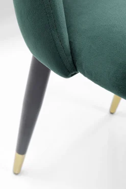 KARE Stuhl Iris Velvet Grün