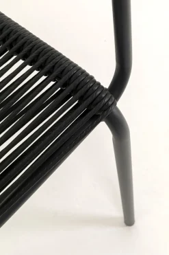 KARE Stuhl Madagascar Schwarz