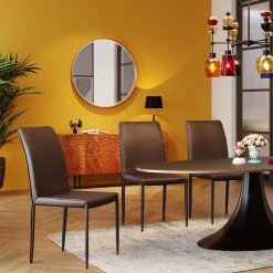 KARE Stuhl Milano Brown