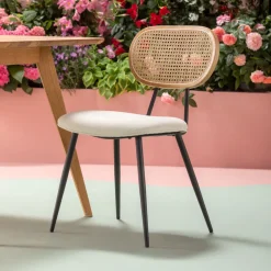 KARE Stuhl Rosali Creme