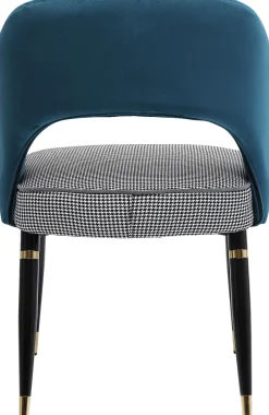 KARE Stuhl Samantha Petrol