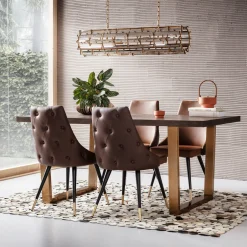 KARE Stuhl Urban Desire Braun