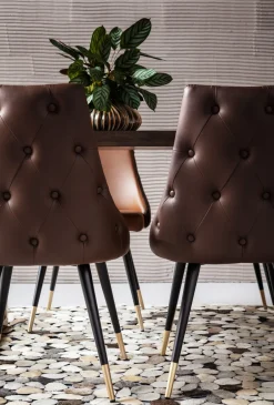 KARE Stuhl Urban Desire Braun