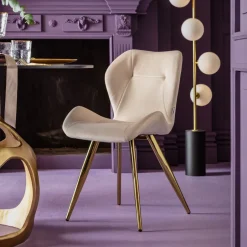 KARE Stuhl Viva Creme