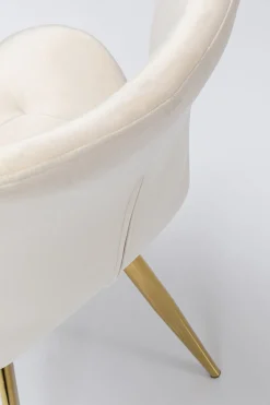 KARE Stuhl Viva Creme