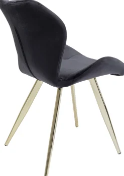 KARE Stuhl Viva Schwarz