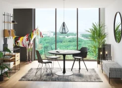 KARE Stuhl Wire Black