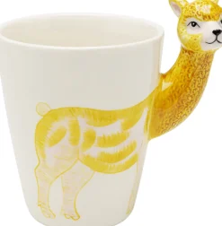 KARE Tasse Funny Animal Alpaca 12cm