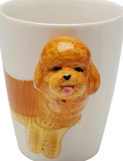 KARE Tasse Funny Animal Poodle 11cm