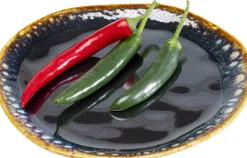 KARE Teller Lio Dunkelblau Ø20cm